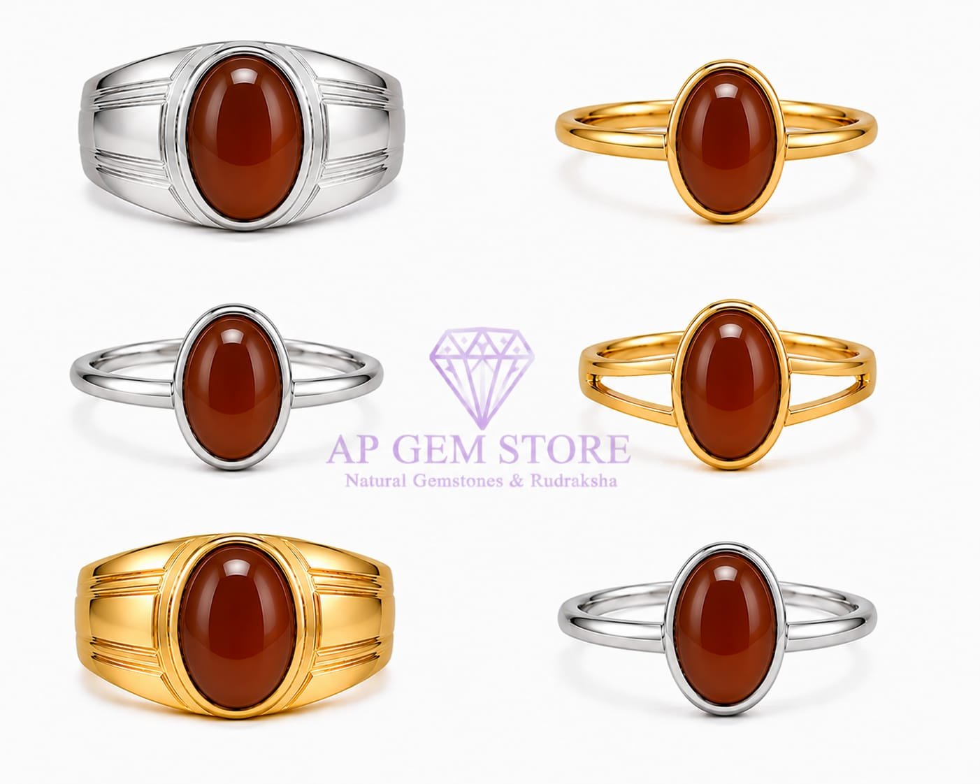 Agate Rings